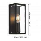 AMEZOLA Φωτιστικό Οροφής EGLO 99123 μαύρο γυάλινο H26cm AMEZOLA Φωτιστικό Οροφής EGLO 99123 μαύρο γυάλινο H26cm