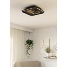 TIRIOLO Φωτιστικό Οροφής LED EGLO 901245 μαύρο χρυσό L38cm