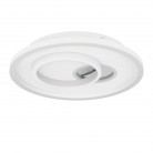 TIRIOLO Φωτιστικό Οροφής LED EGLO 901246 λευκό ασημί Ø38cm TIRIOLO Φωτιστικό Οροφής LED EGLO 901246 λευκό ασημί Ø38cm