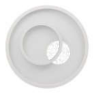 TIRIOLO Φωτιστικό Οροφής LED EGLO 901246 λευκό ασημί Ø38cm TIRIOLO Φωτιστικό Οροφής LED EGLO 901246 λευκό ασημί Ø38cm