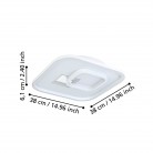 TIRIOLO Φωτιστικό Οροφής LED EGLO 901247 λευκό ασημί L38cm