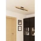 CAMACHO Φωτιστικό Οροφής LED EGLO 901736 μαύρο ξύλινο ρυθμιζόμενο L94cm CAMACHO Φωτιστικό Οροφής LED EGLO 901736 μαύρο ξύλινο ρυθμιζόμενο L94cm