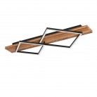 BOYAL Φωτιστικό Οροφής LED EGLO 901935 μαύρο ξύλινο L78cm BOYAL Φωτιστικό Οροφής LED EGLO 901935 μαύρο ξύλινο L78cm