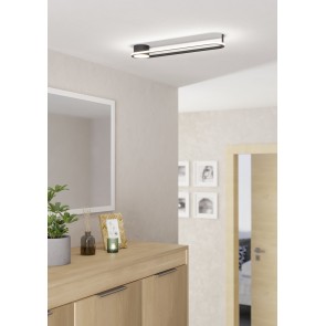 COLLECORVINO Φωτιστικό Οροφής LED EGLO 902151 μαύρο L50cm