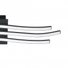 RONCADE 1 Φωτιστικό Οροφής LED EGLO 99321 τρίφωτο μαύρο L65cm RONCADE 1 Φωτιστικό Οροφής LED EGLO 99321 τρίφωτο μαύρο L65cm