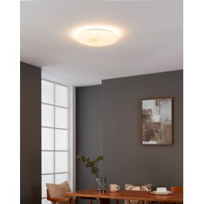 NIEVES1 Φωτιστικό Οροφής LED EGLO 900499 λευκό χρυσό Ø41cm
