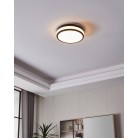 PALERMO Φωτιστικό Οροφής LED EGLO 900846 μαύρο Ø22,5cm IP44 PALERMO Φωτιστικό Οροφής LED EGLO 900846 μαύρο Ø22,5cm IP44