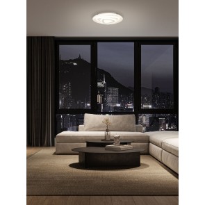 PALAGIANO Φωτιστικό Οροφής LED EGLO 900864 λευκό Ø38cm
