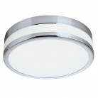 PALERMO Φωτιστικό Οροφής LED EGLO 94998 ασημί Ø22,5cm IP44