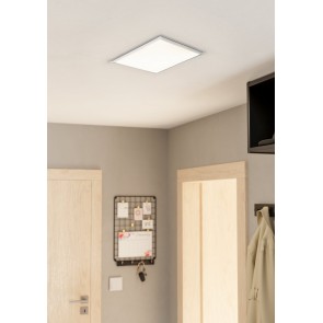 COMPETA1 Φωτιστικό Οροφής LED EGLO 95679 ασημί λευκό L34cm