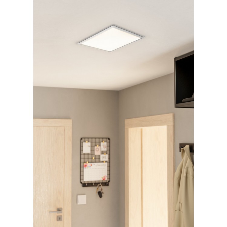 COMPETA1 Φωτιστικό Οροφής LED EGLO 95679 ασημί λευκό L34cm COMPETA1 Φωτιστικό Οροφής LED EGLO 95679 ασημί λευκό L34cm