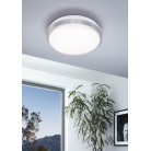 COMPETA1 Φωτιστικό Οροφής LED EGLO 96033 ασημί λευκό Ø32,5cm COMPETA1 Φωτιστικό Οροφής LED EGLO 96033 ασημί λευκό Ø32,5cm