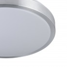 COMPETA1 Φωτιστικό Οροφής LED EGLO 96033 ασημί λευκό Ø32,5cm COMPETA1 Φωτιστικό Οροφής LED EGLO 96033 ασημί λευκό Ø32,5cm