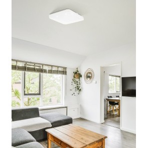 FRANIA Φωτιστικό Οροφής LED EGLO 97876 λευκό L43cm