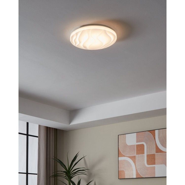 BENARIBA Φωτιστικό Οροφής LED EGLO 99343 λευκό Ø33cm BENARIBA Φωτιστικό Οροφής LED EGLO 99343 λευκό Ø33cm