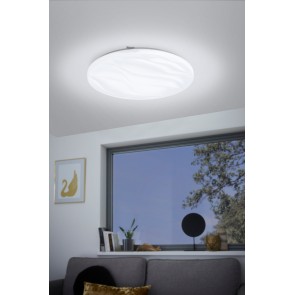 BENARIBA Φωτιστικό Οροφής LED EGLO 99344 λευκό Ø44cm