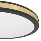 PESCAITO Φωτιστικό Οροφής LED EGLO 99406 μαύρο χρυσό Ø28cm PESCAITO Φωτιστικό Οροφής LED EGLO 99406 μαύρο χρυσό Ø28cm