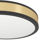 PESCAITO Φωτιστικό Οροφής LED EGLO 99407 μαύρο χρυσό Ø38cm