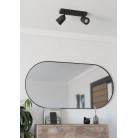 CAMALDOLI Φωτιστικό Σποτ EGLO 901953 δίφωτο μαύρο L30cm