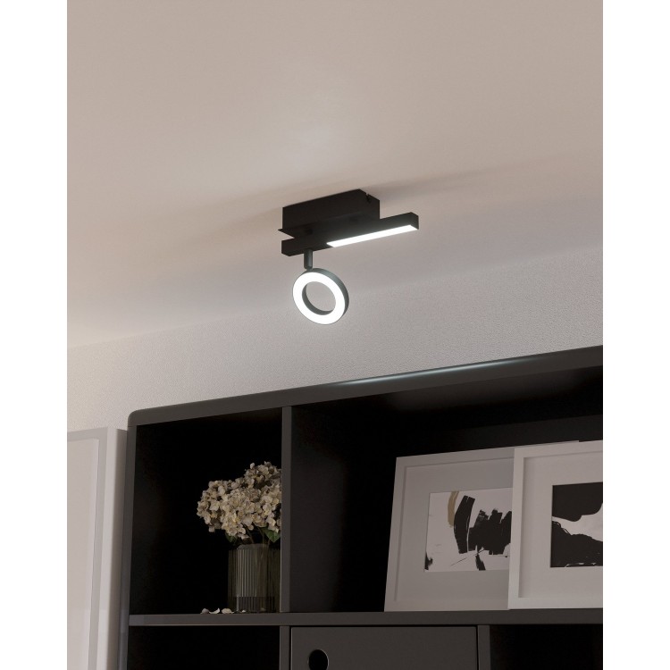 CARDILLIO 2 Φωτιστικό Σποτ LED EGLO 900513 μαύρο H16,5cm CARDILLIO 2 Φωτιστικό Σποτ LED EGLO 900513 μαύρο H16,5cm