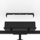 CARDILLIO 2 Φωτιστικό Σποτ 3xLED EGLO 900515 μαύρο L38,5cm