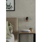 RIMBOCCHI Φωτιστικό Σποτ LED EGLO 901631 μαύρο ξύλο H18cm