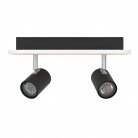 RIMBOCCHI Φωτιστικό Σποτ 2xLED EGLO 901632 μαύρο ξύλο L34cm RIMBOCCHI Φωτιστικό Σποτ 2xLED EGLO 901632 μαύρο ξύλο L34cm