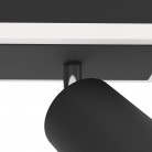 RIMBOCCHI 1 Φωτιστικό Σποτ 2xLED EGLO 901635 μαύρο λευκό L34cm RIMBOCCHI 1 Φωτιστικό Σποτ 2xLED EGLO 901635 μαύρο λευκό L34cm