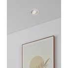 SALICETO-Z Σετ 3 Εντοιχιζόμενα Φωτιστικά Σποτ RGB CCT EGLO 902286 λευκό Ø8,8cm