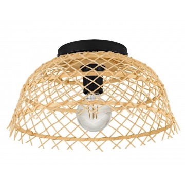 AUSNBY Φωτιστικό Οροφής της EGLO 43831 από RATTAN Ø 37cm - natural