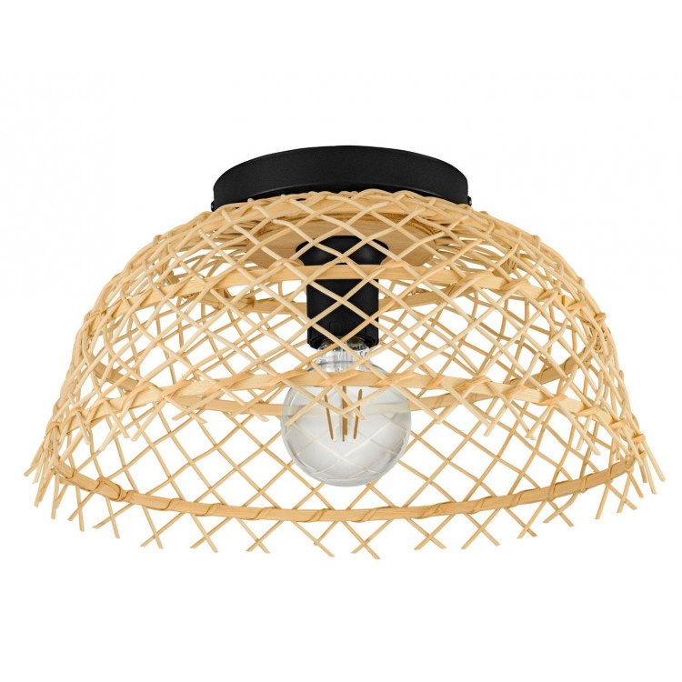 AUSNBY Φωτιστικό Οροφής της EGLO 43831 από RATTAN Ø 37cm - natural