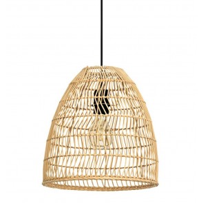 AYESGARTH  Κρεμαστό Φωτιστικό EGLO  43866 rattan  Ø33cm