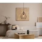 Carlton 49257 Κρεμαστό Μεταλλικό Φωτιστικό - Μαύρο