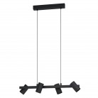 GATUELA 1 99463 EGLO κρεμαστο φωτιστικό ρ΄άγα μαύρο