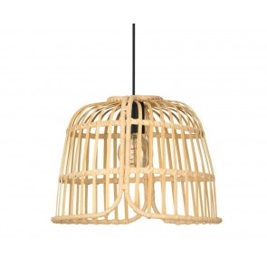 GLYNEATH  Κρεμαστό Φωτιστικό EGLO  43873 rattan  Ø37,5cm