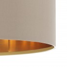 MASERLO Κρεμαστό Φωτιστικό 31602 EGLO taupe χρυσό