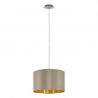 MASERLO Κρεμαστό Φωτιστικό 31602 EGLO taupe χρυσό