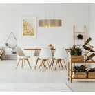 MASERLO Κρεμαστό Φωτιστικό 31613 EGLO taupe χρυσό