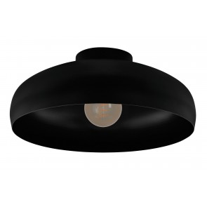 MOGANO Φωτιστικό Οροφής EGLO 43637 Ø40cm μαύρο