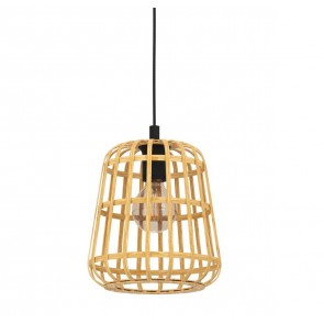 MONTEZUELO Κρεμαστό Φωτιστικό EGLO  390152 μπαμπού  Ø24cm