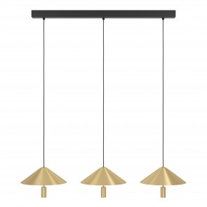 PARAGUAY Κρεμαστό Φωτιστικό 390272 EGLO σατινέ ορείχαλκος