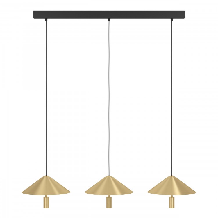 PARAGUAY Κρεμαστό Φωτιστικό 390272 EGLO σατινέ ορείχαλκος