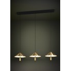 PARAGUAY Κρεμαστό Φωτιστικό 390272 EGLO σατινέ ορείχαλκος