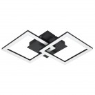 PARANDAY-Z Φωτιστικό Οροφής 900316 EGLO Smart LED μαύρο