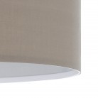 PASTERI Κρεμαστό Φωτιστικό 31572 EGLO taupe Ø38 cm