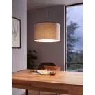 PASTERI Κρεμαστό Φωτιστικό 31573 EGLO γκρι Ø38 cm