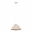 PODERE  Κρεμαστό Φωτιστικό 900836  μπεζ Ø40,5cm