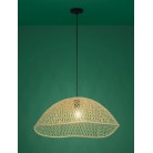 SAMBUCONA Κρεμαστό Φωτιστικό της EGLO 390236 από RATTAN Ø 72cm - natural