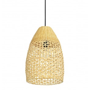 SAMBUCONA Κρεμαστό Φωτιστικό της EGLO 390237 από RATTAN Ø 35cm - natural
