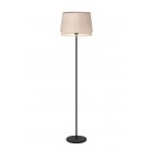 TABLEY Φωτιστικό δαπέδου EGLO 43978 λινό - Μπαμπού natural Ø38cm
